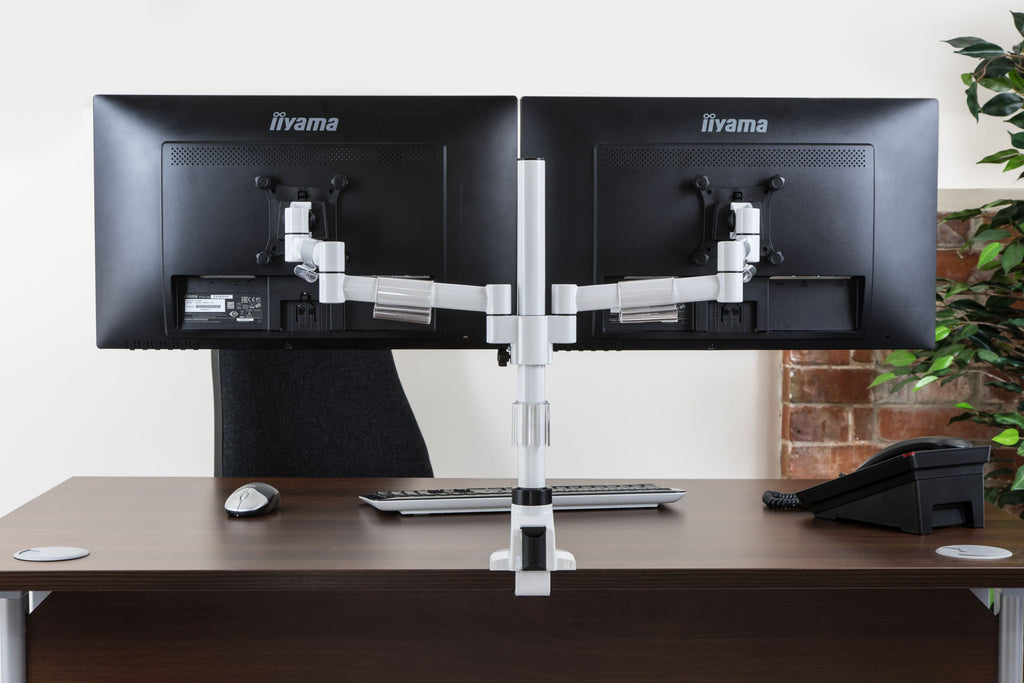 Orion Flat Screen Monitor Arm - Double | Desktop Power